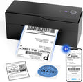 Bluetooth Thermal Shipping Label Printer – Wireless 4x6 Shipping Label Printer for Small Business & Shipping Packages, Support Android, iPhone and Windows, Widely Used for Amazon, Ebay, Shopify, Etsy