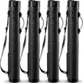 4 Pcs Large Extendable Poster Tubes from 30'' to 49' with Strap Poster Carrying Case Telescoping Tube Portable Blueprint for Posters, Blueprints, Artwork, Map Storage(Hardened Style)