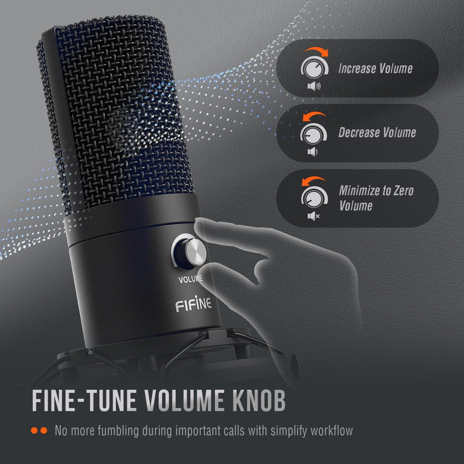 FIFINE Studio Condenser USB Microphone Computer PC Microphone Kit with Adjustable Boom Arm Stand Shock Mount for Instruments Voice Overs Recording Podcasting YouTube Vocal Gaming Streaming-T669