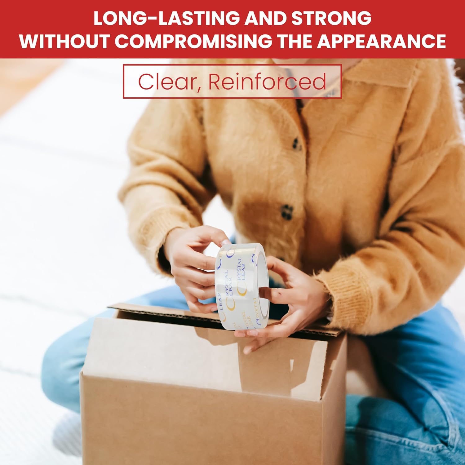 GGR Supplies T.R.U. LP-20CC Book Repair Crystal Clear Label Protection Tape: 5 in. x 72 yds. (Pack of 1)