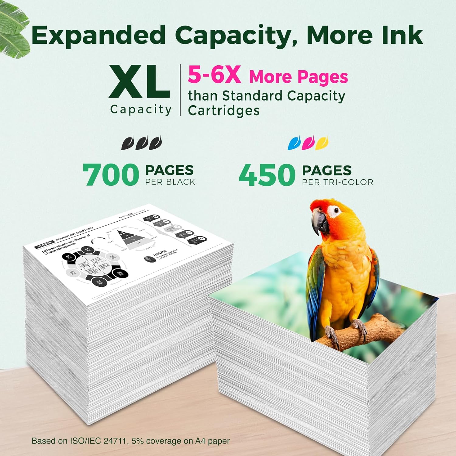 COLORETTO 63XL Ink Cartridges Black and Color for HP Ink 63 Work with Officejet 4650 3830 5255 5258 4655 Envy 4512 4520 4516 Deskjet 1112 3630 for HP 63XL Ink Cartridges Combo Pack HP63 Replacement