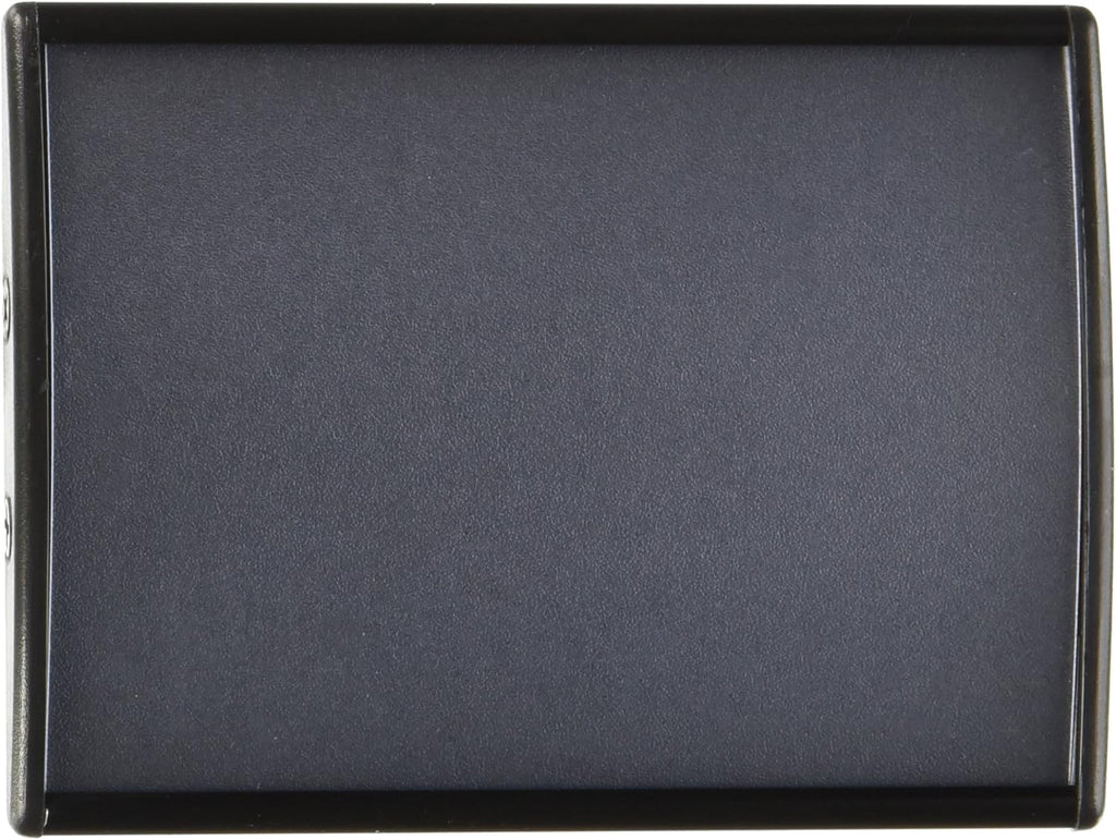 Displays2go (Set of 5) 3" x 4" Curved Office Wall Sign Holder - Office Business Door Sign Holder with Mounting Tape Included - Black Aluminum (WCSBK34)