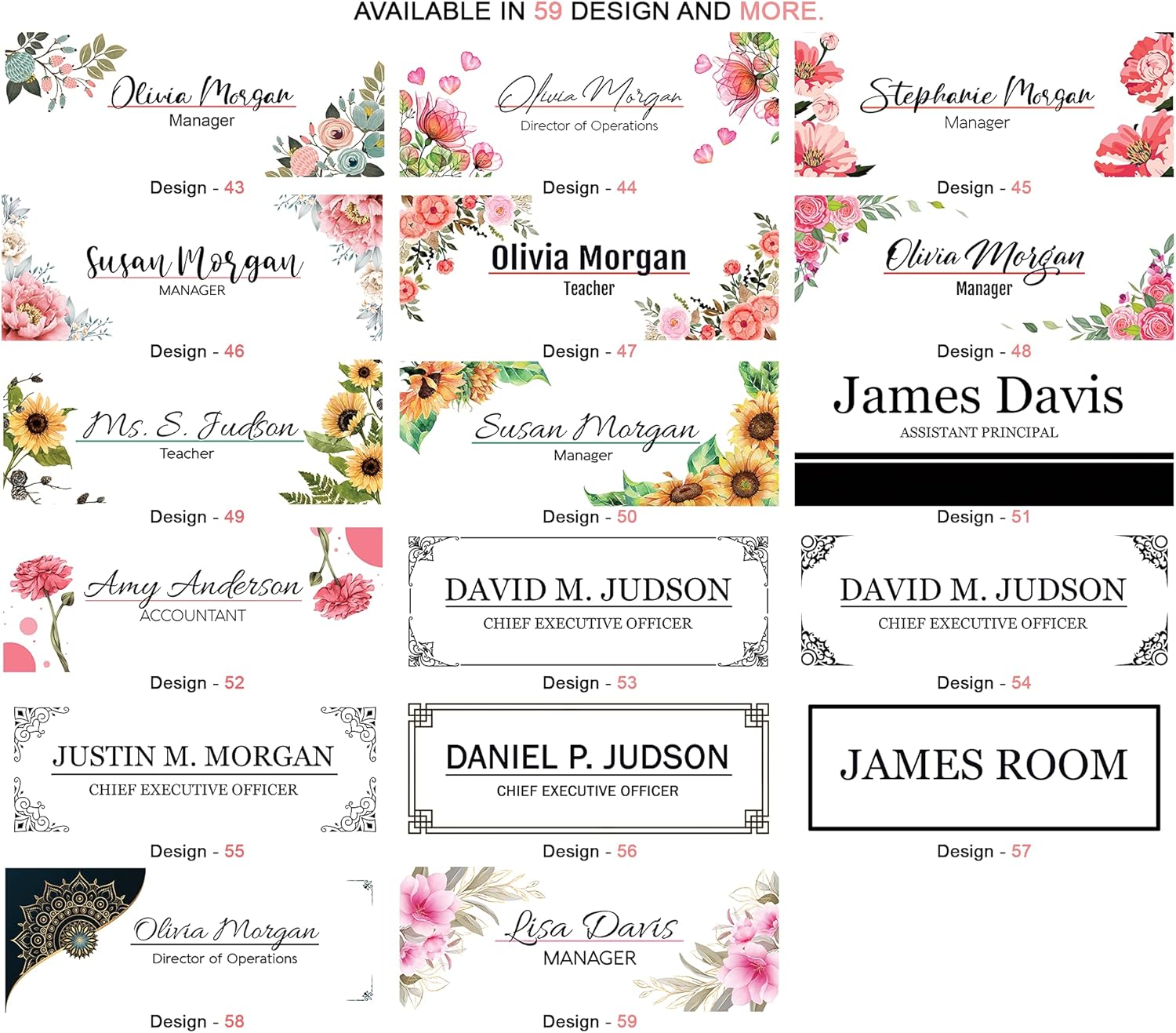 Desk Name Plate | Custom Office Decor Nameplate Sign | Personalized Gift | Gold Marble | Women Decor | ARTSWAVE