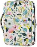 YOUSHARES 166 Slots Colored Pencil Case Holder - Pen Case Organizer with Multilayer Holder for Prismacolor Colored Pencils & Gel Pen of Adult & Artist (blossom)