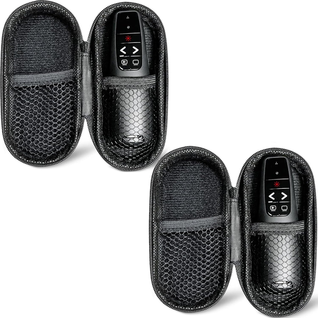 (2 Units) Presentation Clicker PowerPoint Presenter Remote: Laser Pointer Project Power Point PPT Clicker for Mac Laptop Office, Wireless Computer Clickers Slideshow Google Slide Advancer