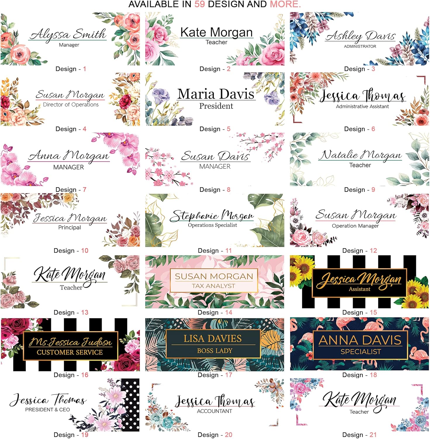 Desk Name Plate | Custom Office Decor Nameplate Sign | Personalized Gift | Gold Marble | Women Decor | ARTSWAVE